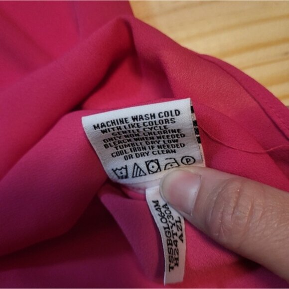 Tommy Hilfiger Pink Sleeveless Blouse Womens Size Small Ruffle Spring Summer - Picture 5 of 11
